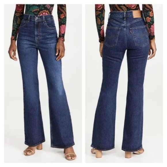 Levi's Denim - Levi's Retro 70s High Rise Flare Jeans